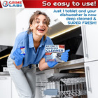 Dishwasher Cleaner Deodorizer Descaler Tablets  24 Pack Heavy Duty Deep Clean A