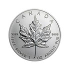 2013 1-ounce Canadian Maple Leaf Silver Round