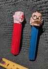 Vintage Pez Dispensers No Feet Disney Donald Duck   Clown Austria Hong Kong Old