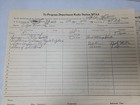 1940 Wfaa Radio Program Forms Bob Wills Irving Berlin Western Music Ephemera 