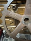 Antique 14    Cast Iron Gear Sprocket Steampunk Industrial Cog Ihc Farm Wheel