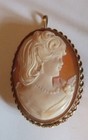 Vintage Cameo Pin Fine Estate Jewelry