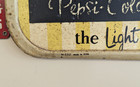 Original 1950 s Tin Litho  have A Pepsi  Bottle Cap Chalkboard Menu Pepsi Sign