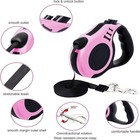 16 5ft Automatic Retractable Dog Leash Pet Collar Automatic Walking Lead Free Us