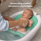4-in-1 Grow-with-me Baby Bathtub baby Tub For Newborns To Toddler  removable