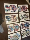 Vintage Tattoo Flash 203 2004   Yeisley 8 Extra Large Flash Prints 25   x36   