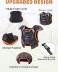 Kids Dirt Bike Gear Chest Knee Elbow Pads Chest Protector Motorcycle Riding Gear