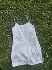 White Floral Full Slip For Women Regular Size 1 Pack Adjustable Strap Wireless
