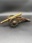 Vintage Pocher Torino Brass Cannon Replica Made In Italy 9 Inch