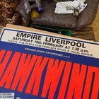 Vintage 1986 Original Hawkwind W  Bronz Empire Liverpool Chaos Tour Poster Rare