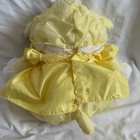 Puffalump Yellow Lamb In Dress 17 Inch Fisher Price Puff 1986 Vintage
