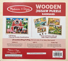 Melissa   Doug Barnyard Wooden Jigsaw Puzzle - 24 Pieces - Perfect   Complete 