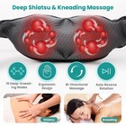 Nekteck Shiatsu Neck Massager With Heat For Pain Relief Deep Tissue  2026 Upgrad