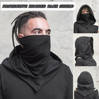 Unisex Medieval Cowl Hood Scarf Hooded Wicca Pagan Halloween Cosplay Costume Hat
