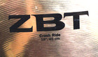 Zildjian Zbt Crash Ride 18    45cm Cymbal Excellent Condition
