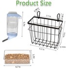Sangle Sopffy Rabbit Hay Feeder Small Animal Feeding Set With 350ml Water