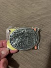 National Rodeo Finals Bronco Riding Hesston 1998 Belt Buckle Western Youth
