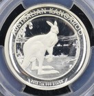 2013-p  1 Australia Kangaroo High Relief Pcgs Pr69dcam
