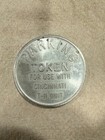 Vintage Cincinnati Parking Token T-ii Unit Metal Parking Control