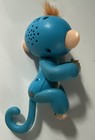 Wowwee Fingerlings  2016   Blue With Pink Hair Baby Monkey Working