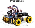 Acebott Smart Robot Car Kit Compatible With Arduino  Robotics For Kids Ages 8-12