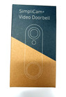 Simplisafe Simplicam Video Doorbell Pro Ssdb3  wired  Open Box  1-year Warranty 