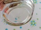 Vtg Retro Gemco Manual Hand Vegetable Nut Chopper Brown Glass Base Steel Blades
