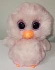 Nt  Ty Beanie Boos - Feathers The Baby Chick - Nt 6  Plush Stuffed Animal Toy