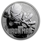 2018 Tuvalu Marvel Iron Man 1 Oz 0 9999 Silver Coin In Mint Capsule