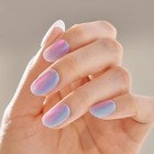 Kiss Impress No Glue Mani Press-on Nails  Color 1 Count  pack Of 30   Silver 