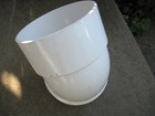 Plastic Trends D5010ss 10  Pvc Schedule 40 Dwv 45 Degree Elbow 45   Hub X Hub Nos