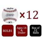 Rawlings   Official League Baseballs   Competition Grade   Rolb1   Youth 14u    