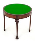 Chippendale Card Table Games Demi Lune