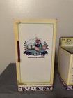Vtg Wolverine Toy Lil Bo Peep 3 Pc Tin Litho Kitchen Set Refrigerator Stove Sink