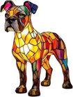 Table Lamp Series Boxer Dog Night Light Retro Desk Lamps