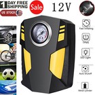 Heavy Duty Portable Air Compressor Car Tire Inflator Electric Pump Auto 12v