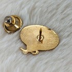 Vtg 1983 The Coors Edge Beer Advertising Gold Tone Lapel Pin Tie Tack
