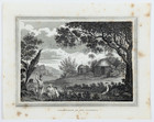 1815 Inhabitants Of New Caledonia  South Pacific Island Engraved Print Original