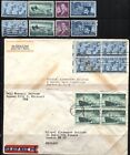 Usa Scott  935-938 Stamps Postage Collection Fdc Covers 1945 Used Mint Lh