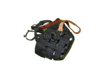 Weaver Leather 65-2346 Horse Grazing Muzzle W  Crown Large Black W  Black Strap