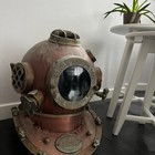 Antique Scuba Sca Divers Diving Helmet Us Navy Mark V Deep Marine Divers Gift