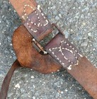 Former Japanese Army Original Leather Undress Sword Belt Ww    Military Ija