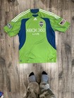 2009-10 Seattle Sounders Fc Adidas Inaugural Green Authentic Xl Soccer Jersey