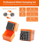 74pcs Metal Stamping Kit   Complete Jewelry Making Stamping Tools With 1 8   3mm