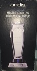 Andis Master Corded cordless Hair Clipper Silver Adjustable Carbon Blade 12470