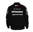Mercedes Petronas F1 Team Men s Lightweight Racing riding Bomber Jacket-new