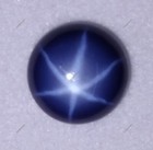 6 Rays Blue Star Sapphire 9x9 Mm Oval Cabochon 1 Piece Loose Gemstone