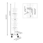 Greeting Card Rack Spins 20pocket White Retail Display 8 x6   Cards Sign Holder