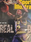 Shaquille O neal Signed Lsu The Real Deal Sports Illustrated 1991  kobe Bryant