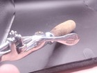Vintage New Gem  10 Ice Cream Scoop Wood Handle Antique Scooper